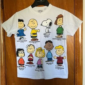 Kids Lacoste Peanuts Tee Size 16